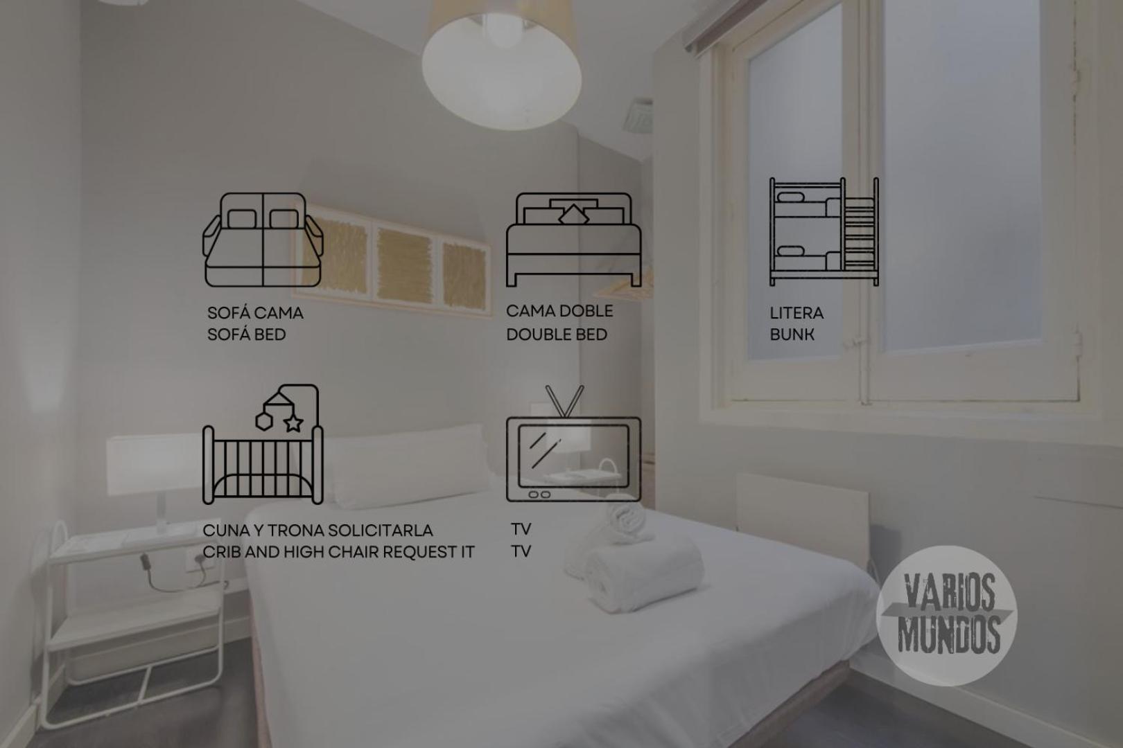 Great Apt Para 6Pax In The Heart Of Madrid Center Exteriér fotografie